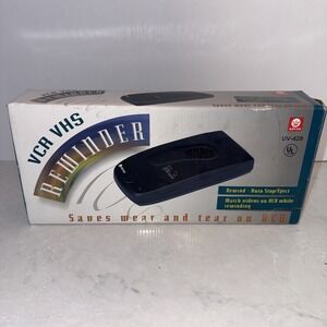 Vintage Kinyo VHS Rewinder UV-428H Video Tape Cassette Rewind 1 Way